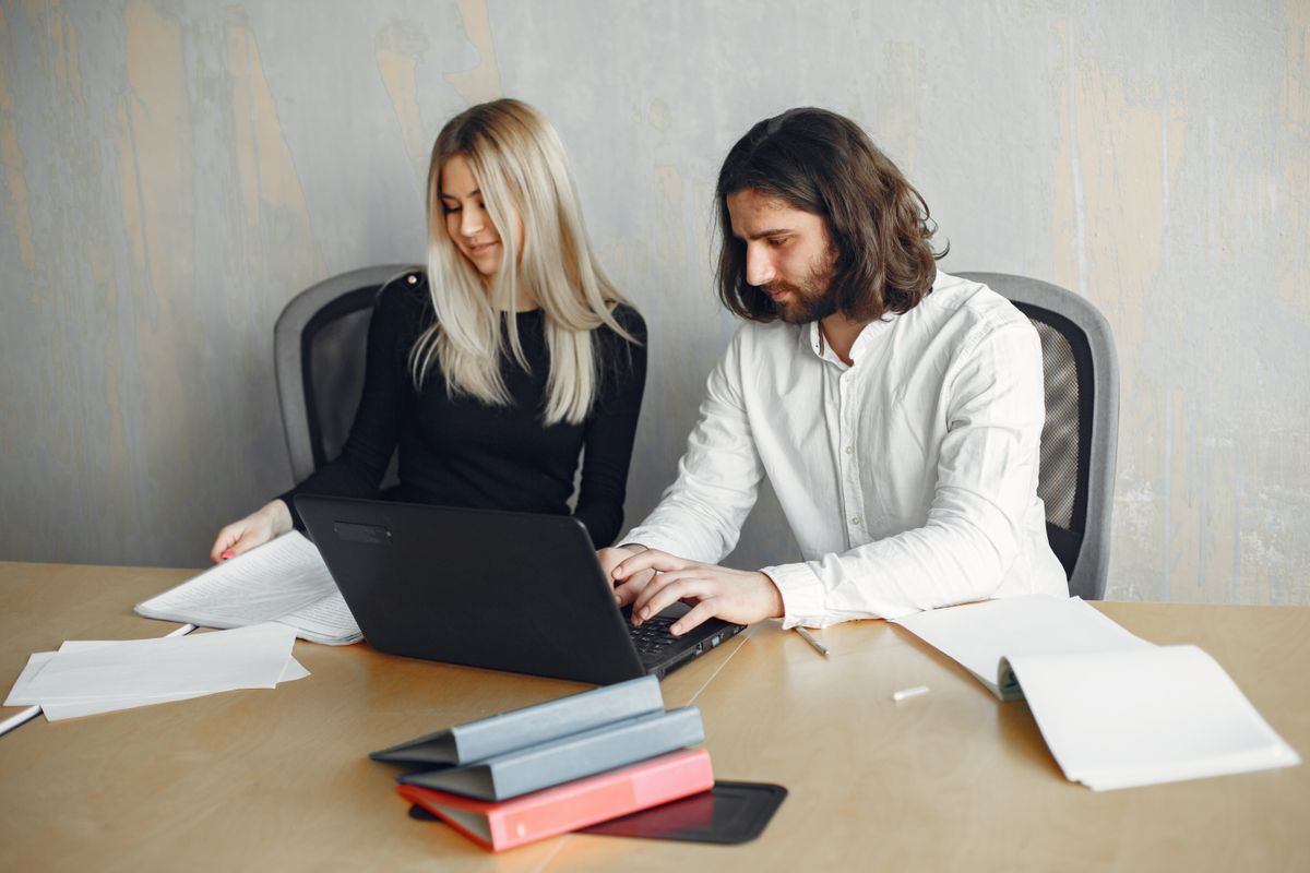 Our team at work